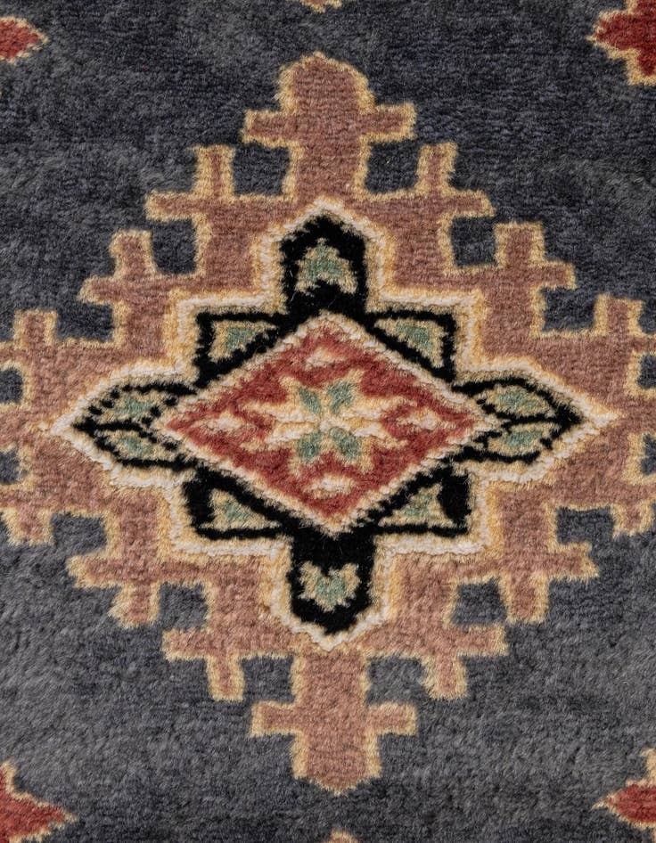 Detail image of 4' 2 x 5' 7  Hand Knotted Bokhara Oriental Rug
