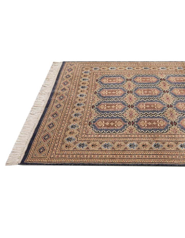 4' 2 x 6' 2 Hand Knotted Bokhara Rug
