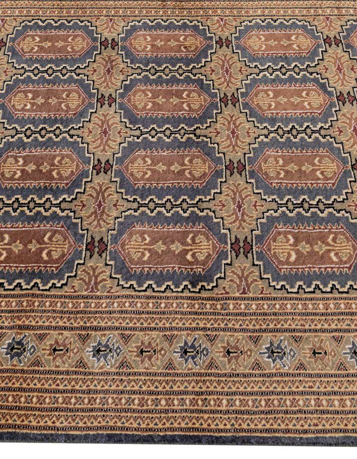 4' 2 x 6' 2 Hand Knotted Bokhara Rug