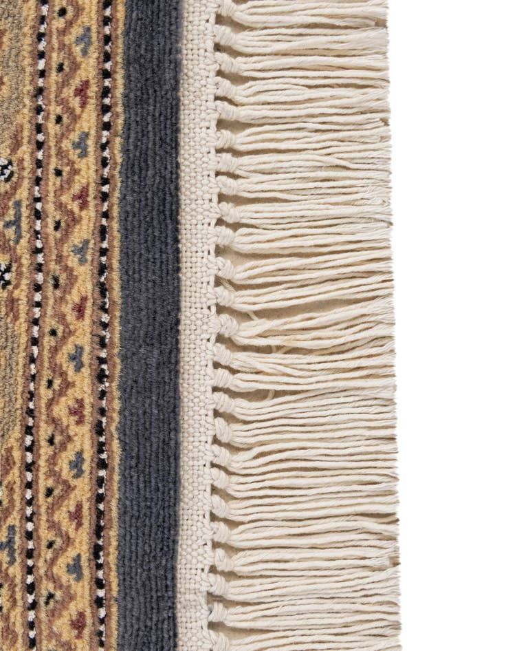 Detail image of 4' 2 x 6' 2 Hand Knotted Bokhara Rug