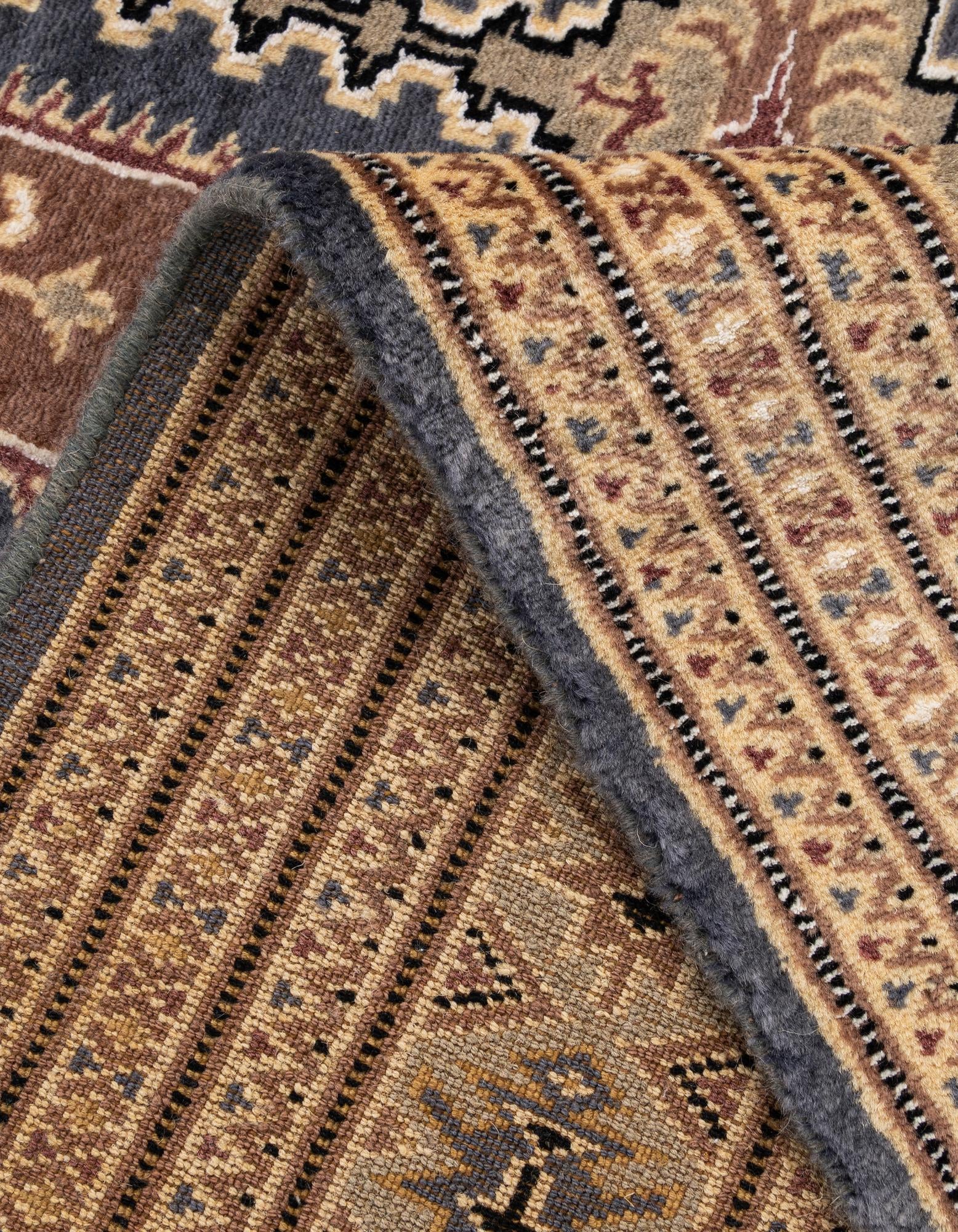 4' 2 x 6' 2 Hand Knotted Bokhara Rug