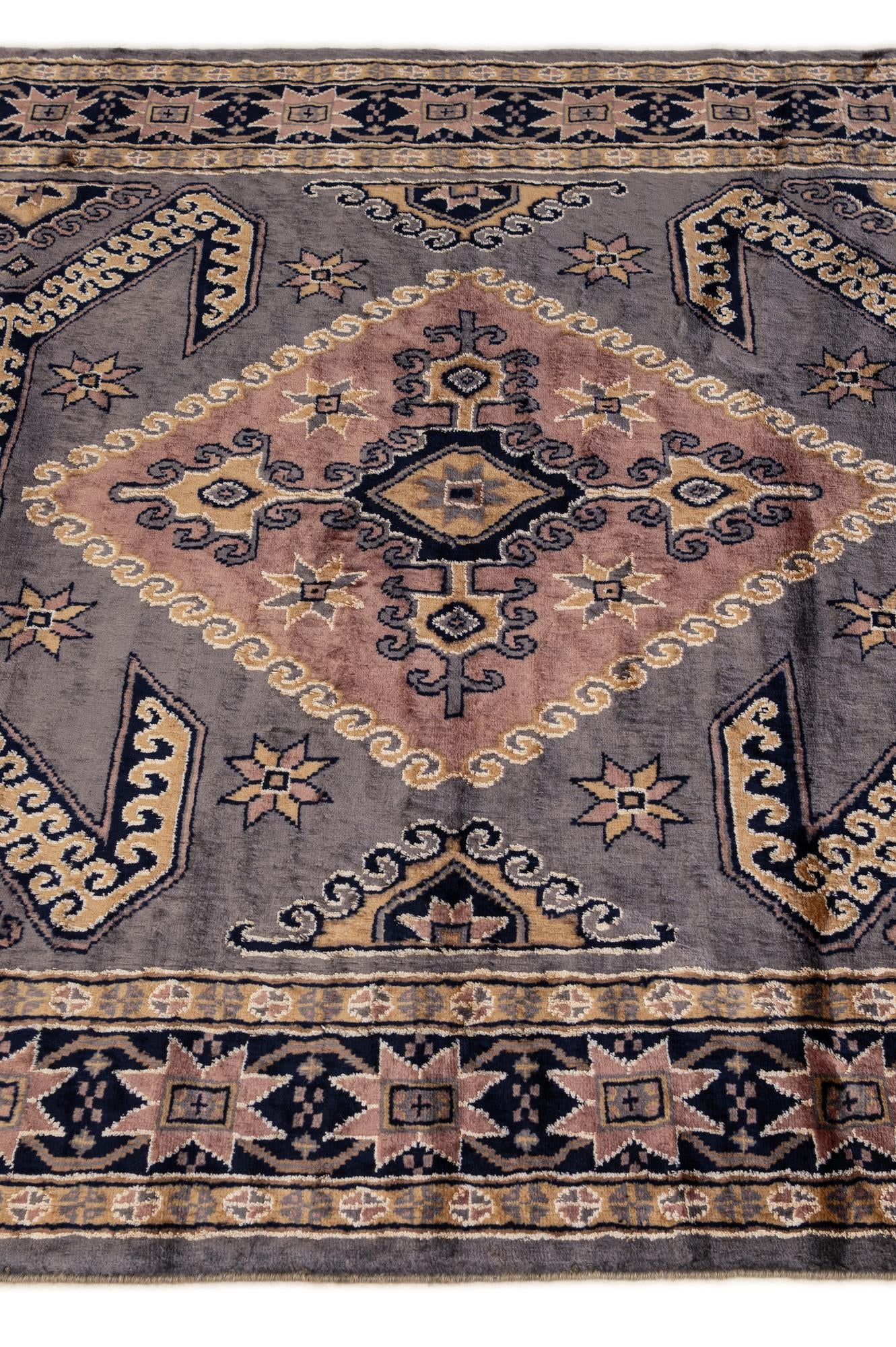 4' 2 x 6' 11 Hand Knotted Bokhara Oriental Rug