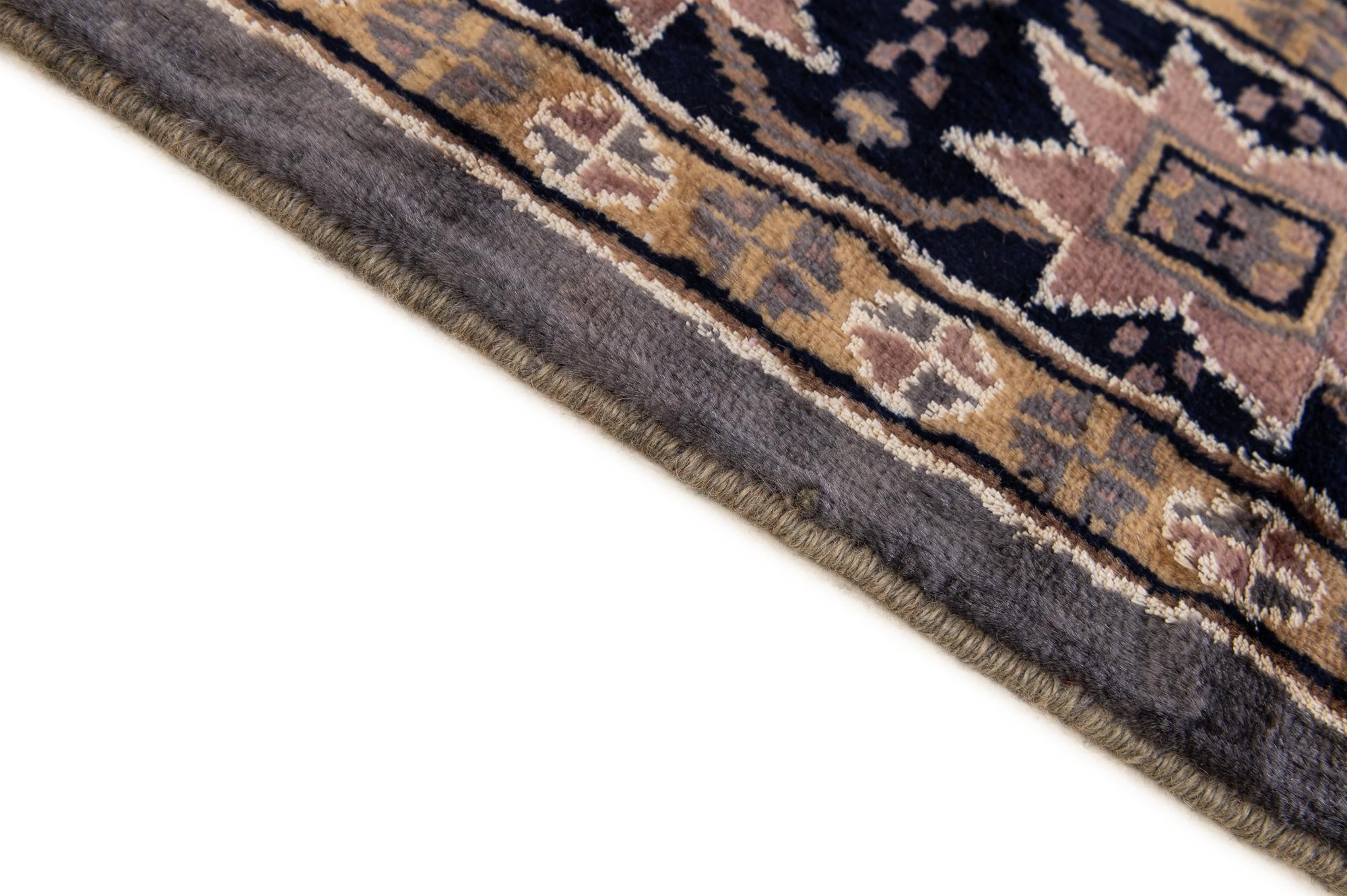 4' 2 x 6' 11 Hand Knotted Bokhara Oriental Rug