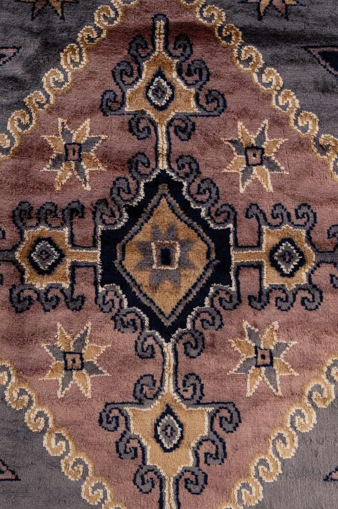 4' 2 x 6' 11 Hand Knotted Bokhara Oriental Rug