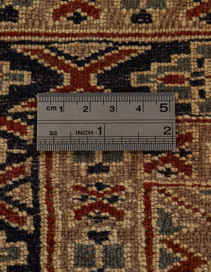 Detail image of 2' 8 x 4' 6  Hand Knotted Bokhara Oriental Wool Rug