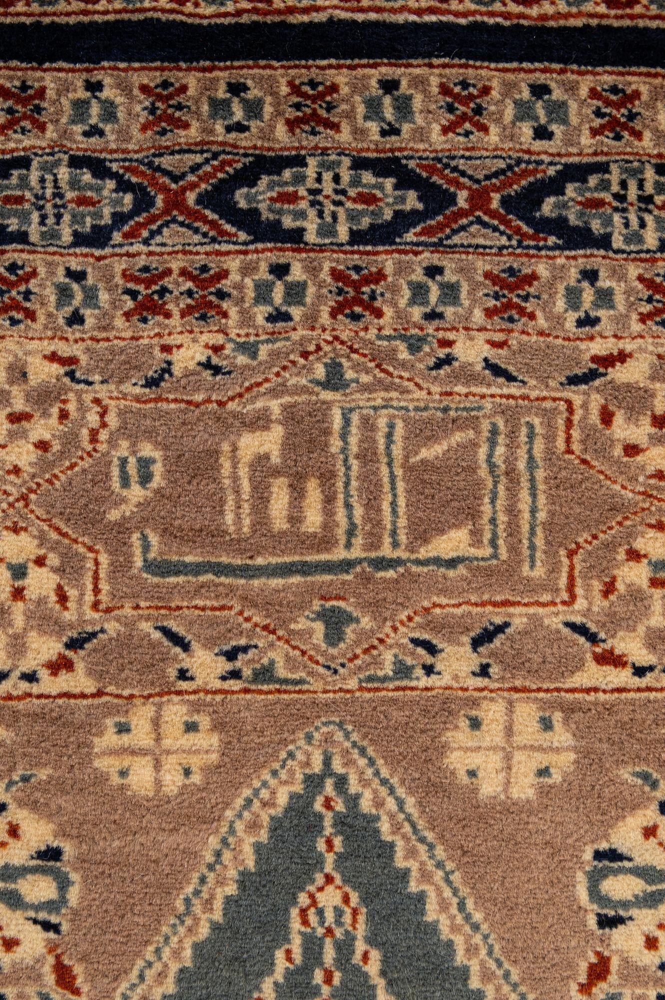 2' 8 x 4' 6 Hand Knotted Bokhara Oriental Wool Rug