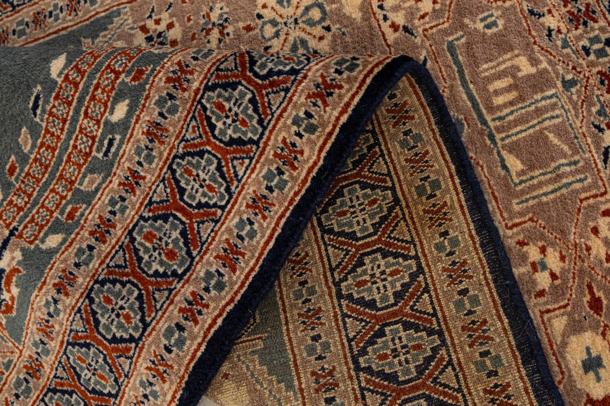 2' 8 x 4' 6 Hand Knotted Bokhara Oriental Wool Rug