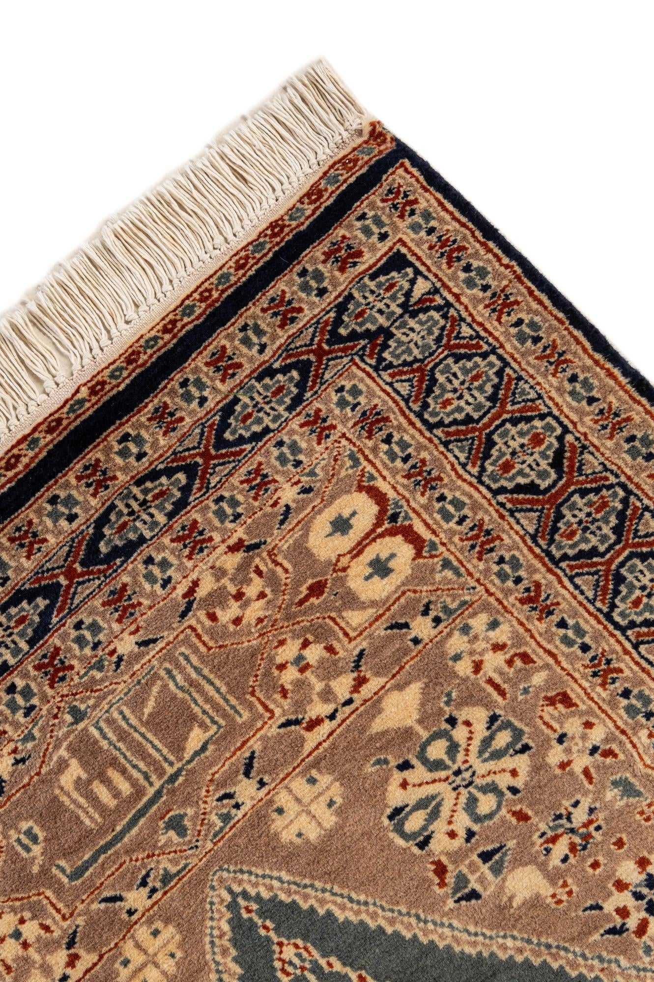 2' 8 x 4' 6 Hand Knotted Bokhara Oriental Wool Rug