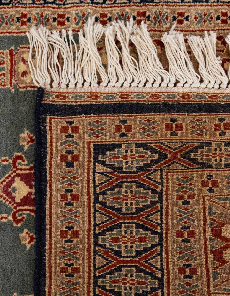 Detail image of 2' 7 x 4' 2  Hand Knotted Bokhara Wool Rug