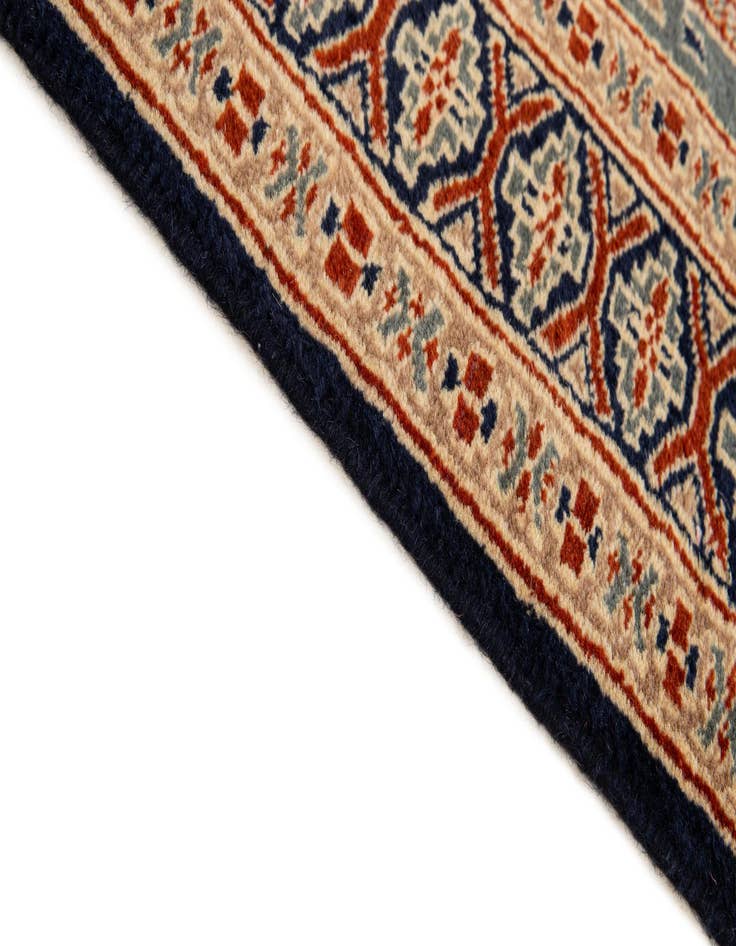 Detail image of 2' 7 x 4' 2 Hand Knotted Bokhara Wool Rug