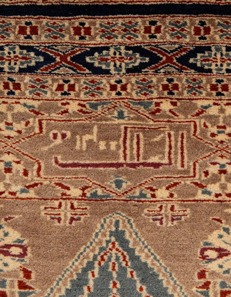 Detail image of 2' 7 x 4' 2  Hand Knotted Bokhara Wool Rug