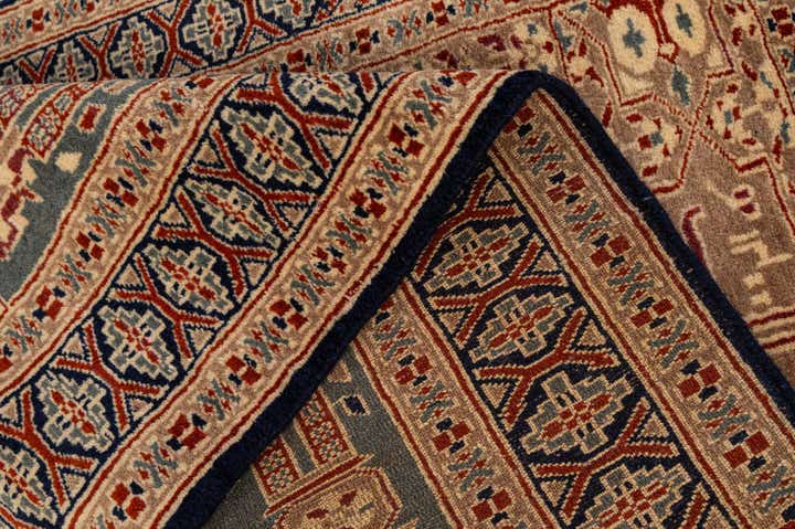 2' 7 x 4' 2 Hand Knotted Bokhara Wool Rug