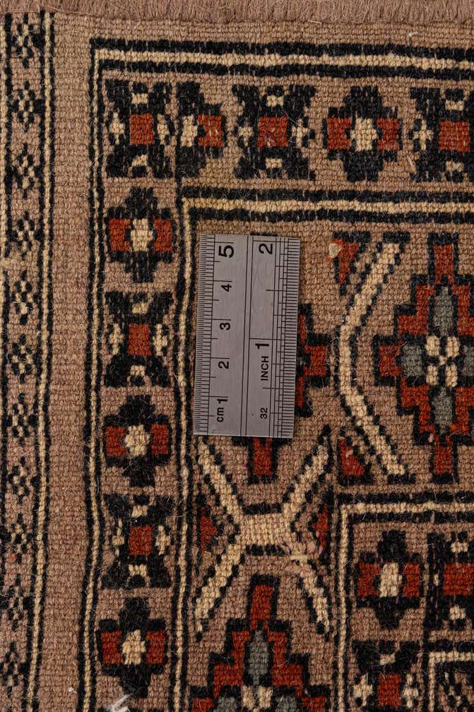 2' 8 x 4' 1 Hand Knotted Bokhara Oriental Wool Rug