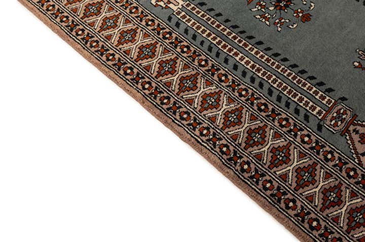 2' 8 x 4' 1 Hand Knotted Bokhara Oriental Wool Rug