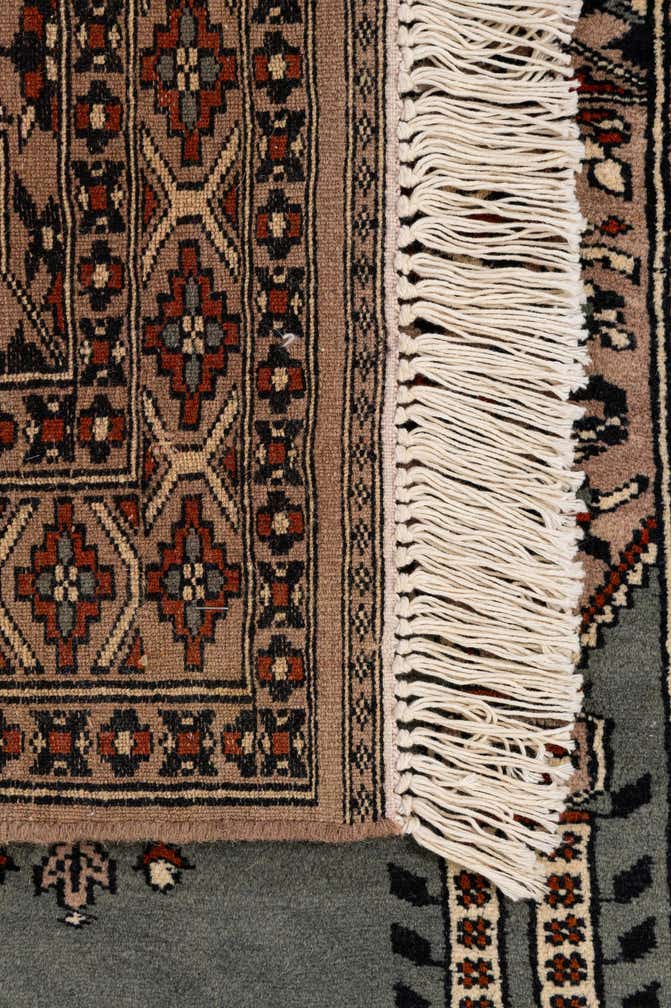 2' 8 x 4' 1 Hand Knotted Bokhara Oriental Wool Rug