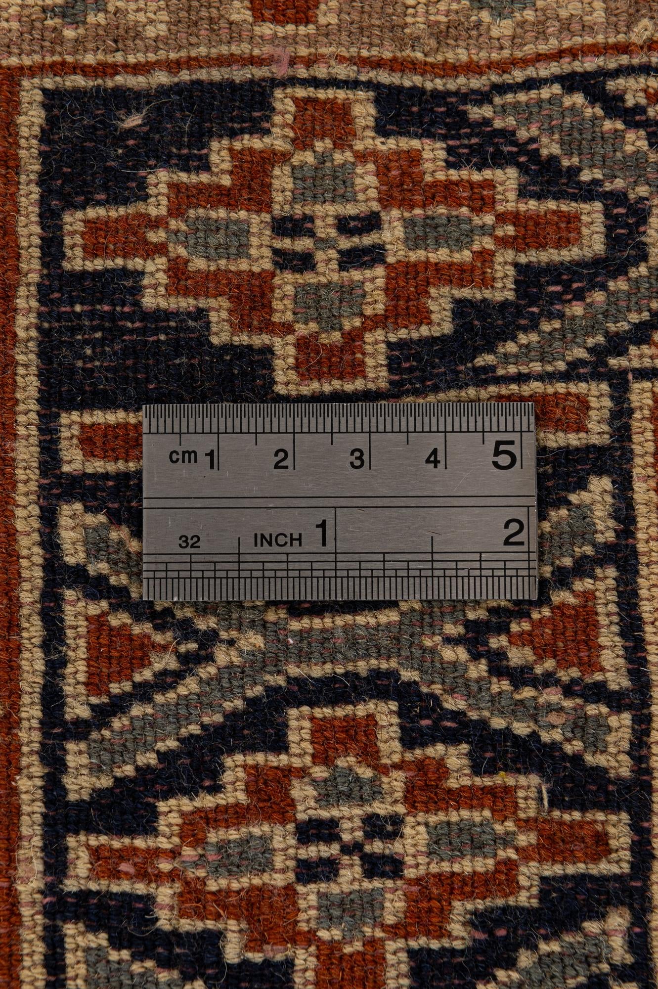 2' 7 x 4' 4 Hand Knotted Bokhara Oriental Wool Rug