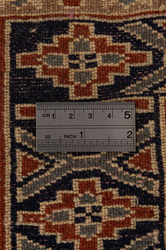 2' 7 x 4' 4 Hand Knotted Bokhara Oriental Wool Rug