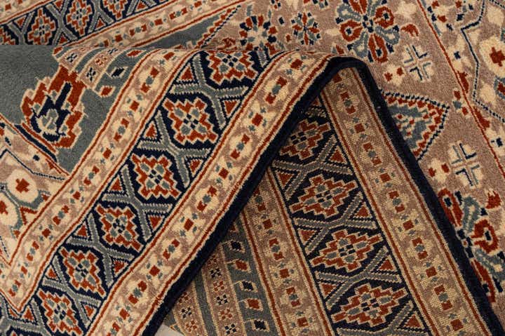 2' 7 x 4' 4 Hand Knotted Bokhara Oriental Wool Rug