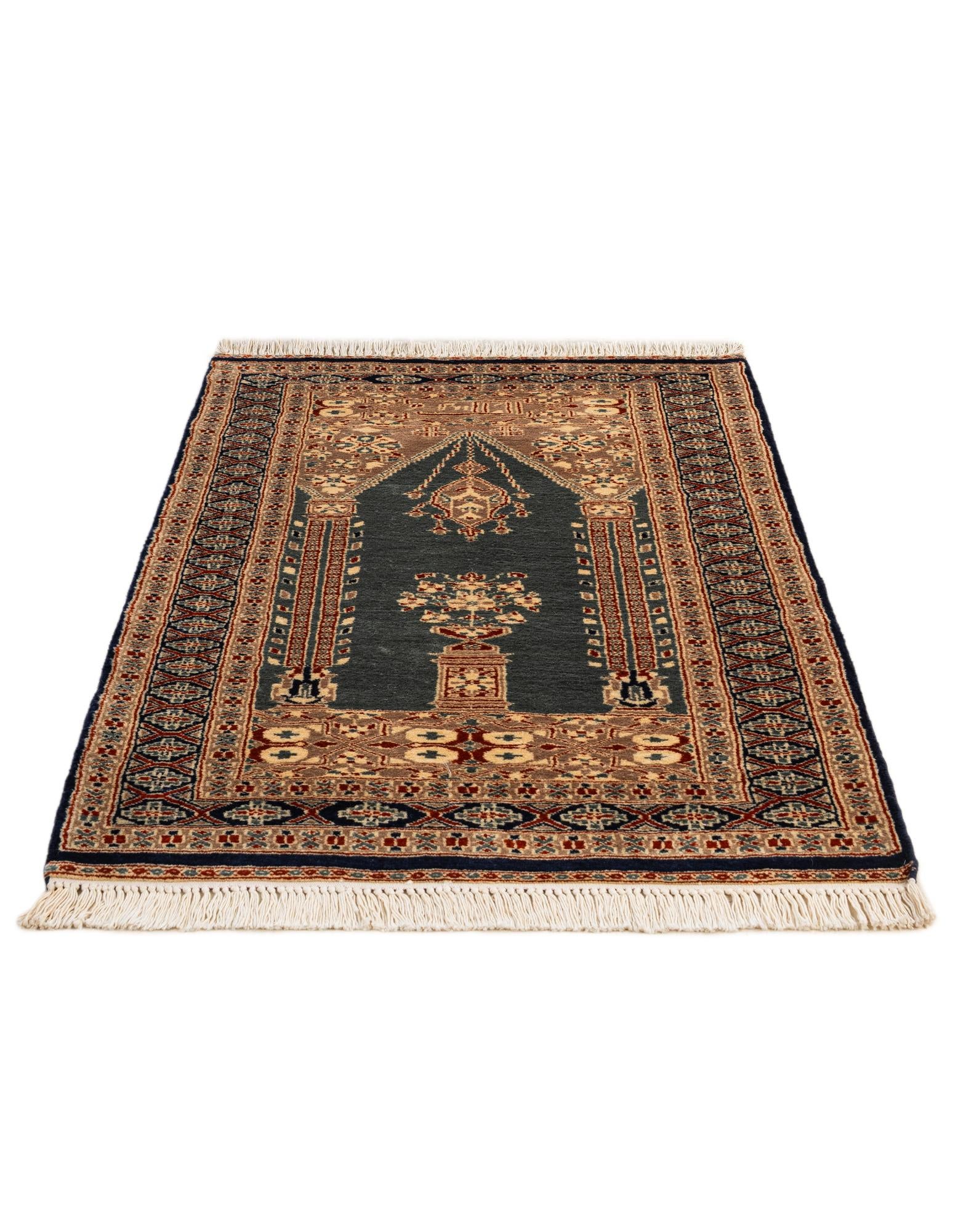 2' 8 x 4' 2 Hand Knotted Bokhara Oriental Wool Rug