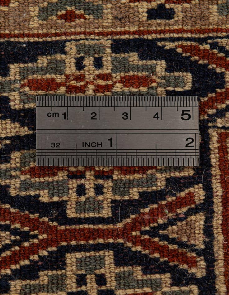 Detail image of 2' 8 x 4' 2  Hand Knotted Bokhara Oriental Wool Rug