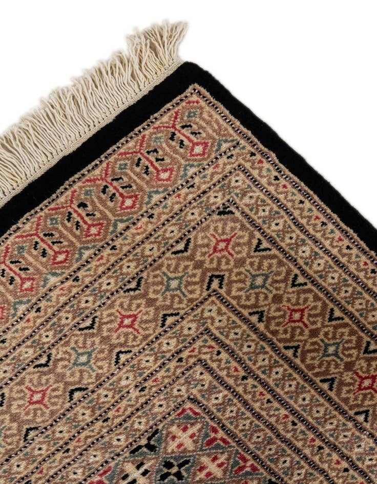 Detail image of 4' 2 x 6' 1  Hand Knotted Bokhara Oriental Rug