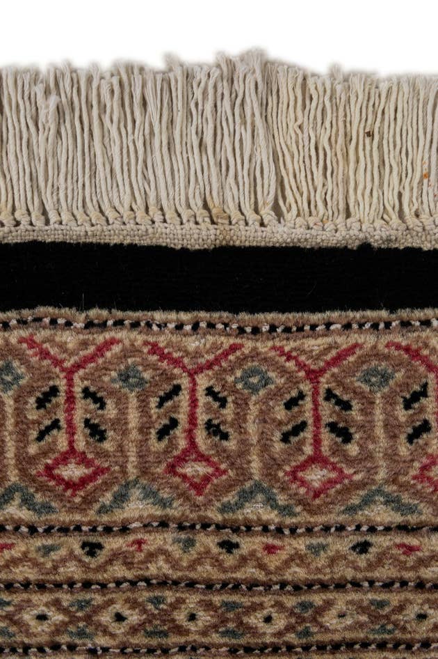 Detail image of 4' 2 x 6' 1 Hand Knotted Bokhara Oriental Rug