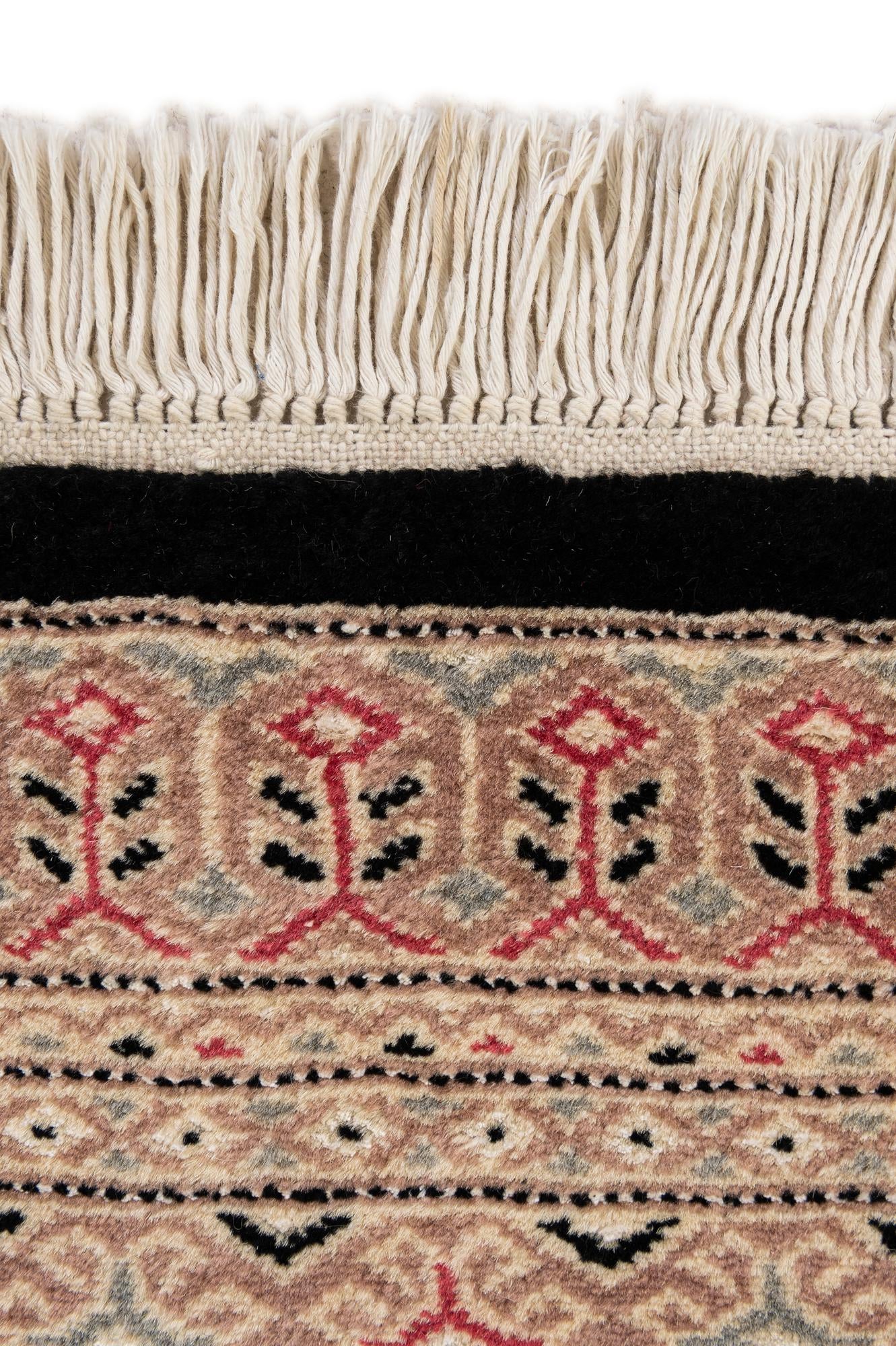 4' 2 x 6' 1 Hand Knotted Bokhara Oriental Rug