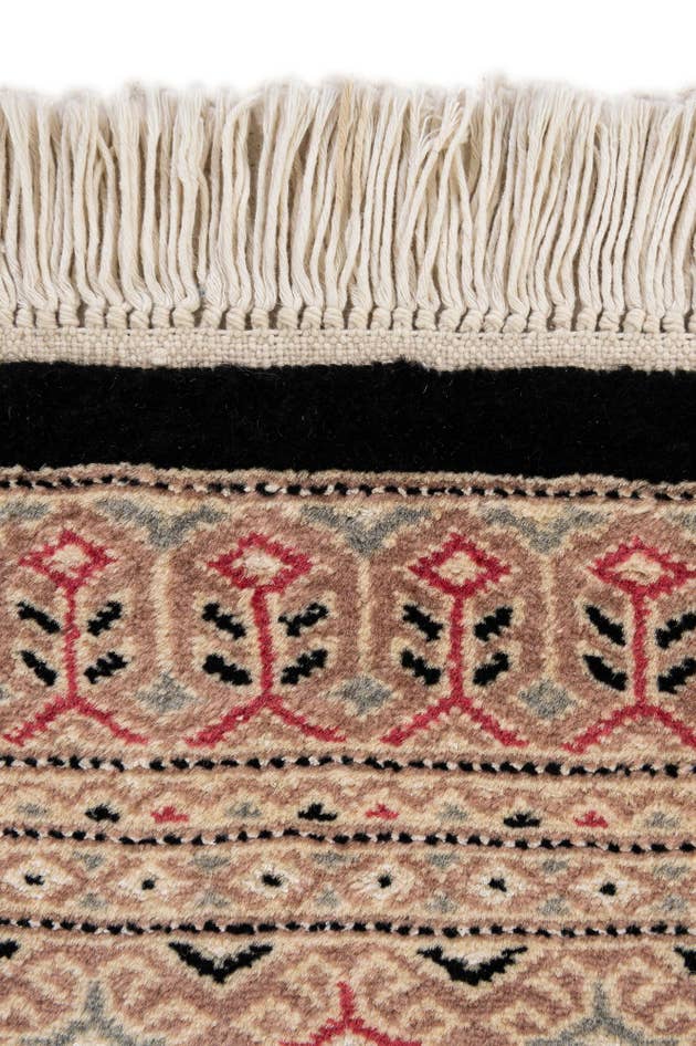 Detail image of 4' 2 x 6' 1 Hand Knotted Bokhara Oriental Rug