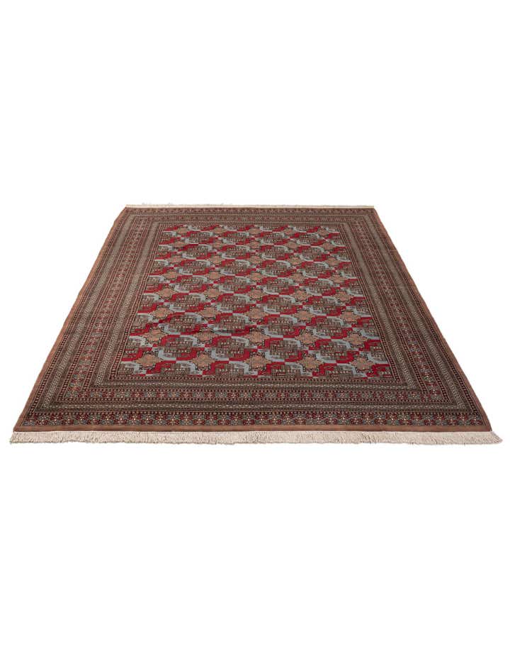 8' 3 x 10' 11 Hand Knotted Bokhara Wool Rug