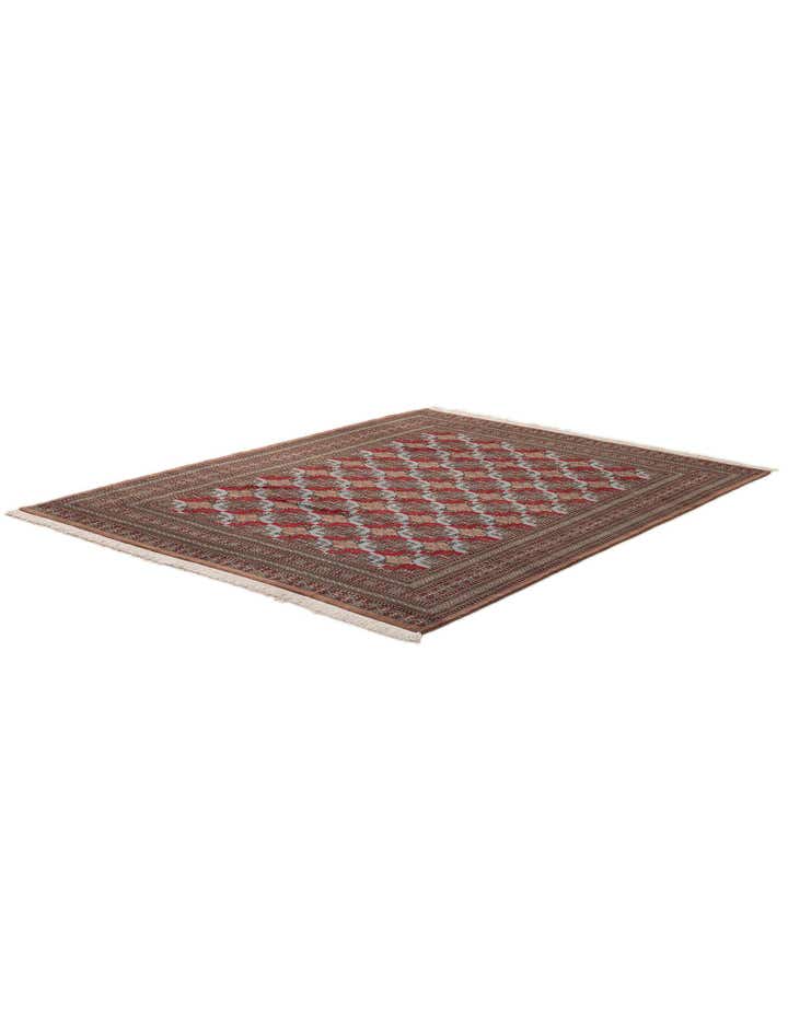 8' 3 x 10' 11 Hand Knotted Bokhara Wool Rug