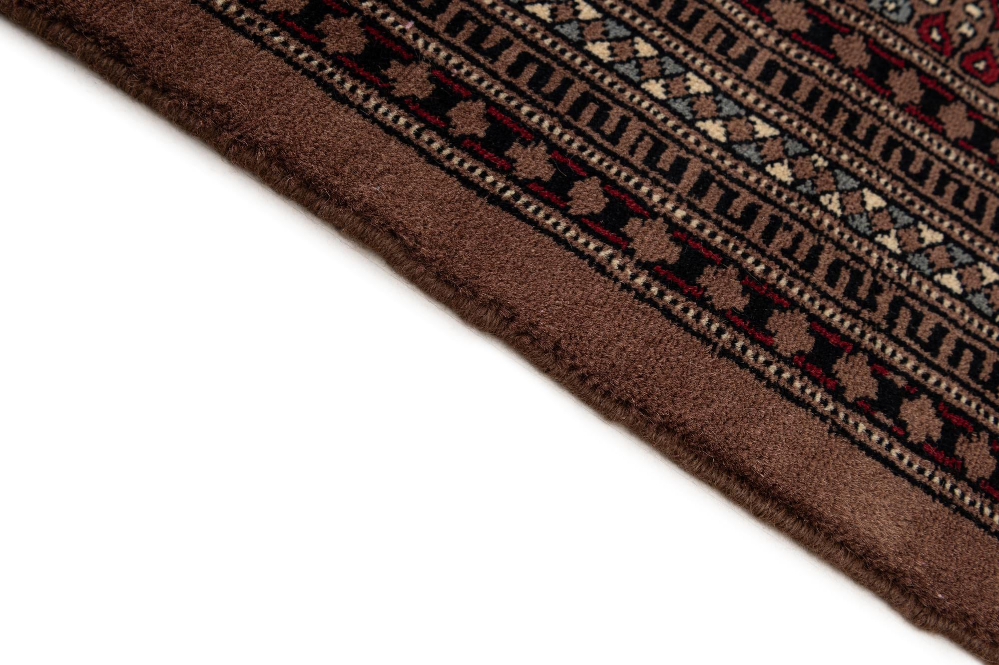 8' 3 x 10' 11 Hand Knotted Bokhara Wool Rug