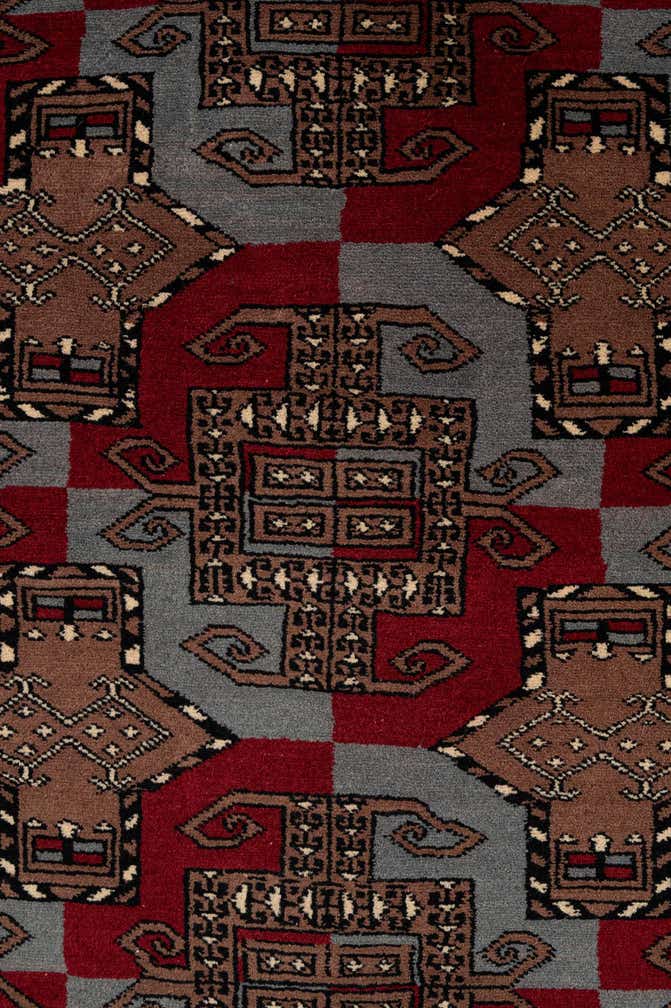 8' 3 x 10' 11 Hand Knotted Bokhara Wool Rug