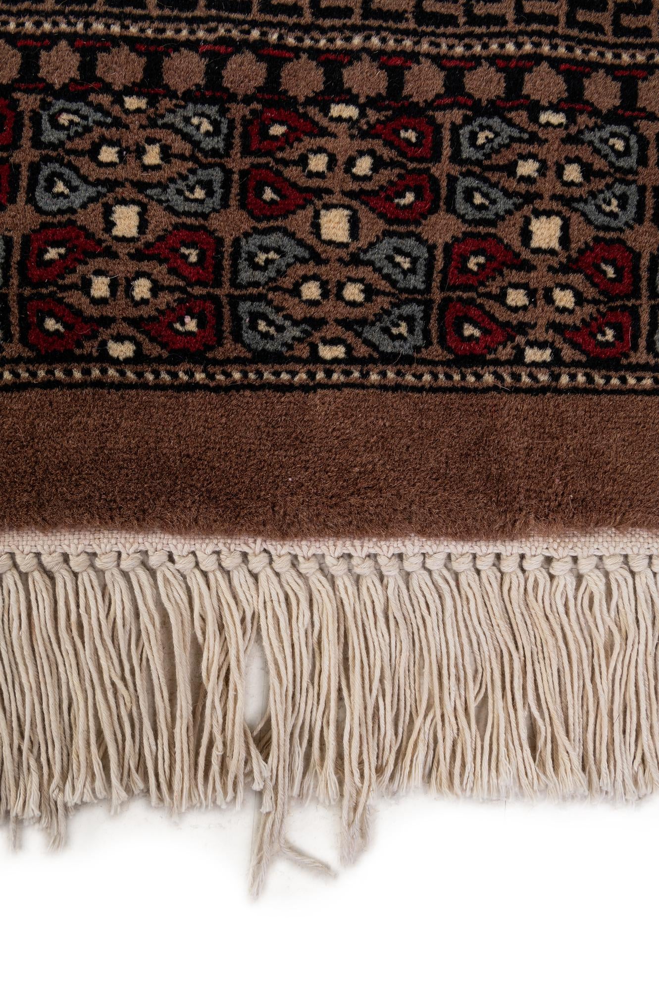 8' 3 x 10' 11 Hand Knotted Bokhara Wool Rug