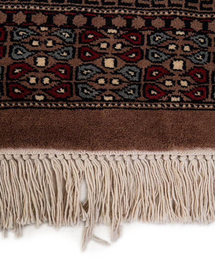 Detail image of 8' 3 x 10' 11  Hand Knotted Bokhara Wool Rug