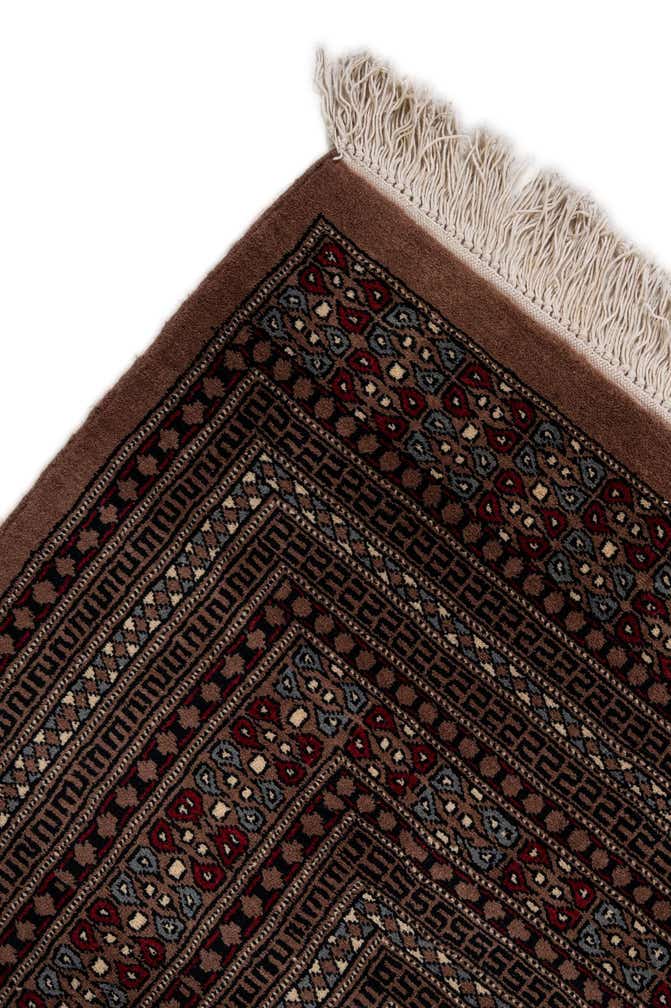 8' 3 x 10' 11 Hand Knotted Bokhara Wool Rug