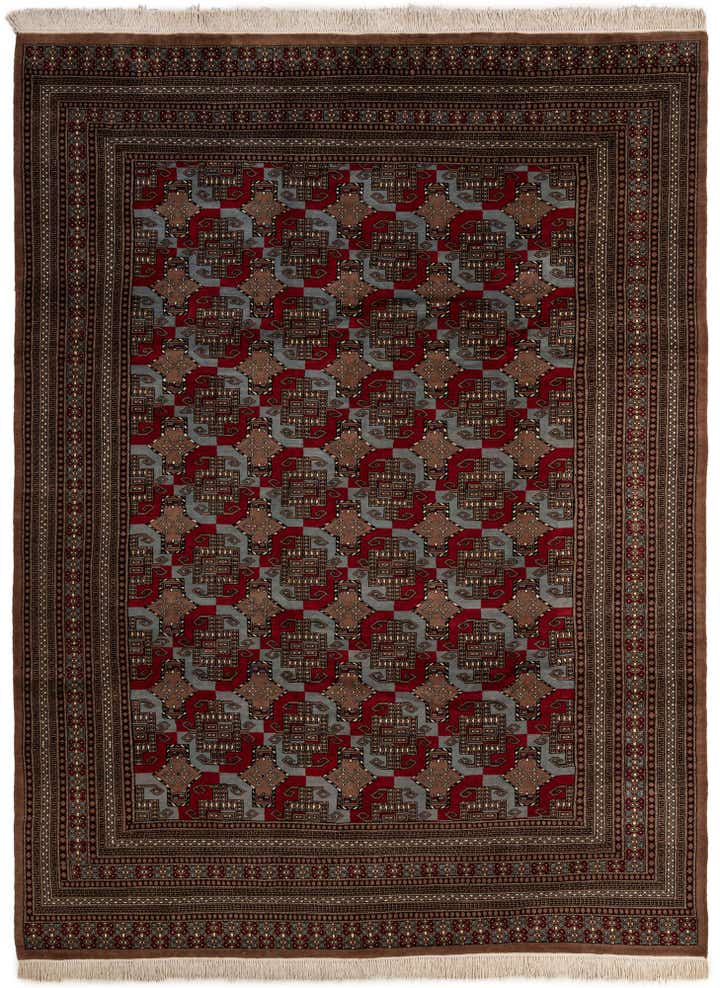 8' 3 x 10' 11 Hand Knotted Bokhara Wool Rug
