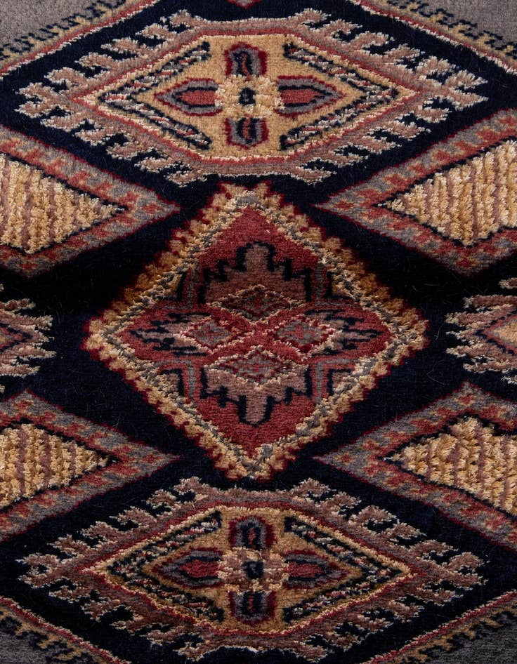 Detail image of 3' x 5' 1  Hand Knotted Bokhara Oriental Rug