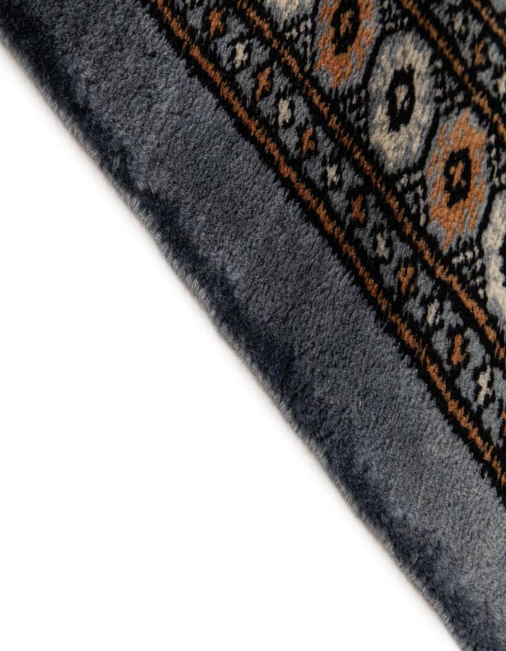 Detail image of 3' 2 x 5' 2  Hand Knotted Bokhara Oriental Wool Rug