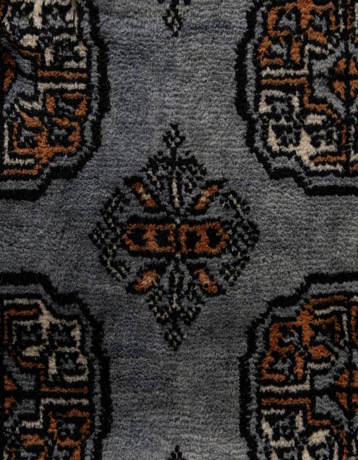 Detail image of 3' 2 x 5' 2  Hand Knotted Bokhara Oriental Wool Rug