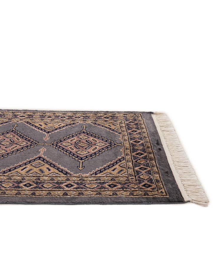 Detail image of 2' 8 x 4' 1  Hand Knotted Bokhara Oriental Rug