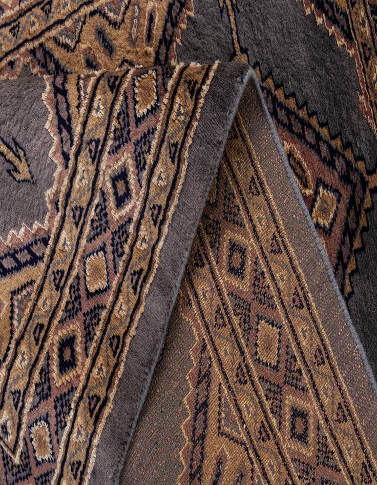 Detail image of 2' 8 x 4' 1  Hand Knotted Bokhara Oriental Rug