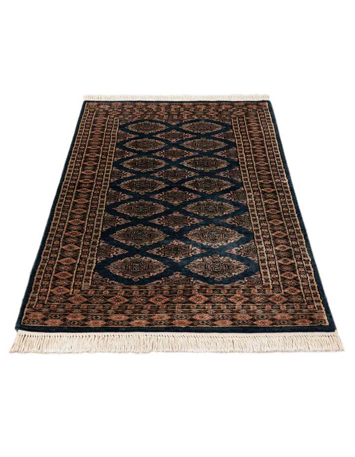 3' x 5' 2 Hand Knotted Bokhara Oriental Rug