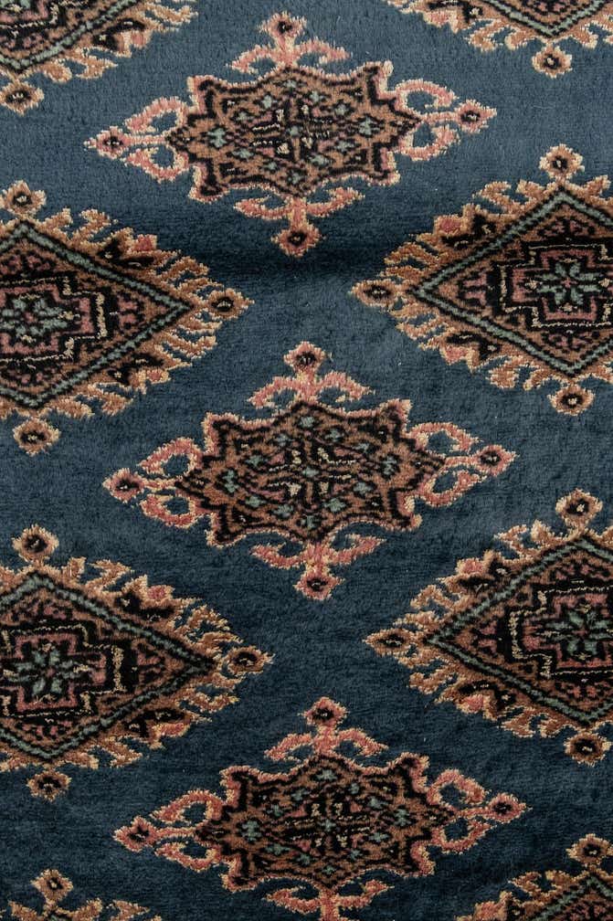 3' x 5' 2 Hand Knotted Bokhara Oriental Rug