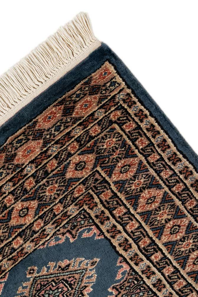 3' x 5' 2 Hand Knotted Bokhara Oriental Rug