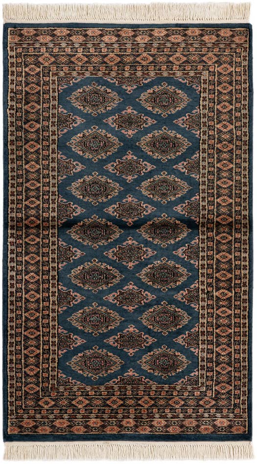 Detail image of 3' x 5' 2 Hand Knotted Bokhara Oriental Rug
