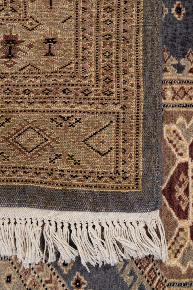 4' 2 x 5' 9 Hand Knotted Bokhara Oriental Rug