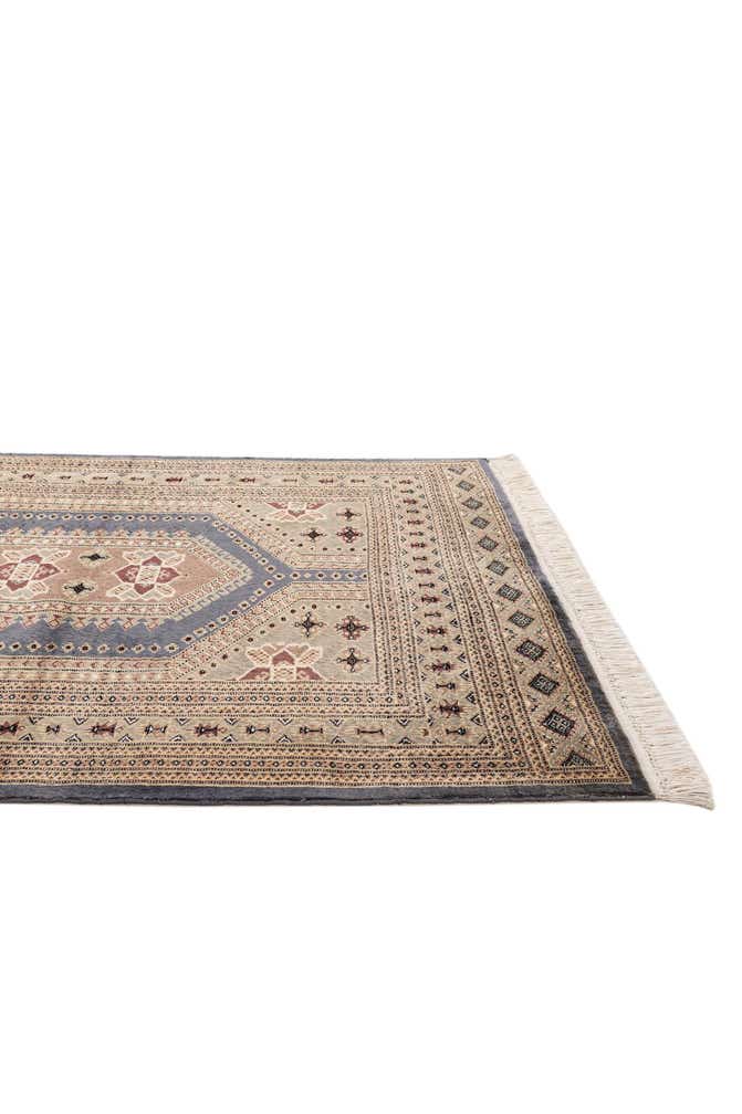 4' 2 x 5' 9 Hand Knotted Bokhara Oriental Rug