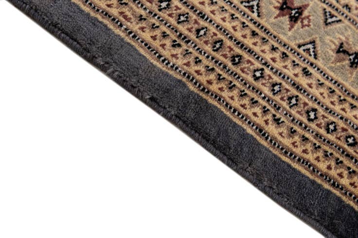 Detail image of 4' 2 x 5' 9 Hand Knotted Bokhara Oriental Rug