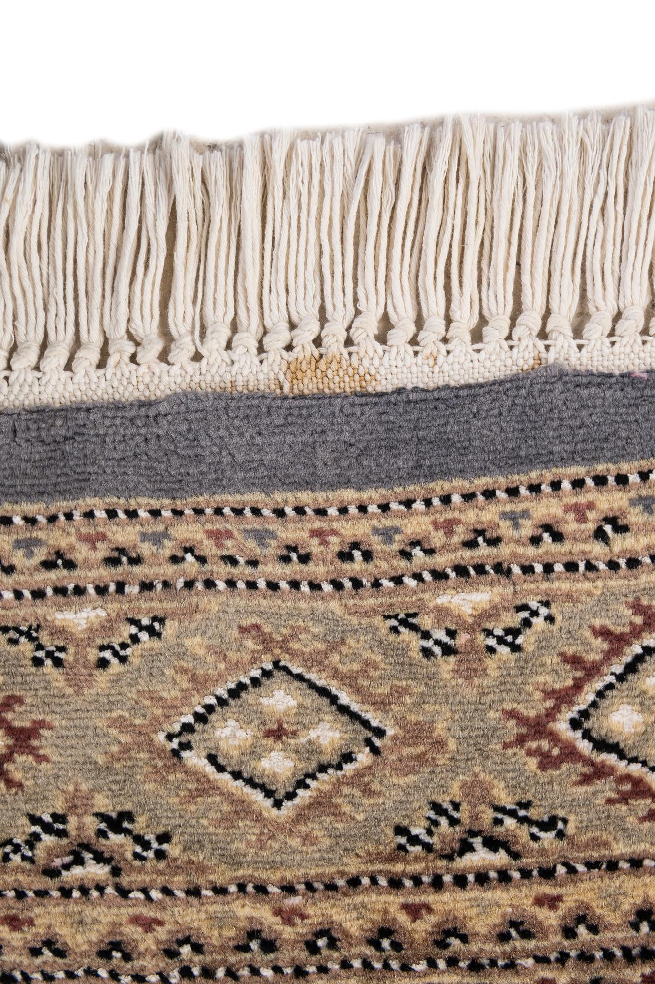 4' 2 x 5' 9 Hand Knotted Bokhara Oriental Rug
