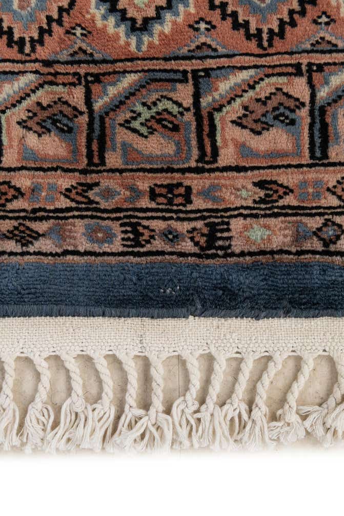 4' 2 x 6' 1 Hand Knotted Bokhara Oriental Wool Rug